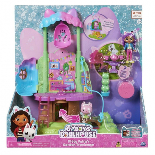 Gabby's Dollhouse - Kitty Fairy's Garden Treehouse ryhmässä LELUT / Figuurit ja leikkisarjat / Gabby's Dollhouse @ Spelexperten (6061583)