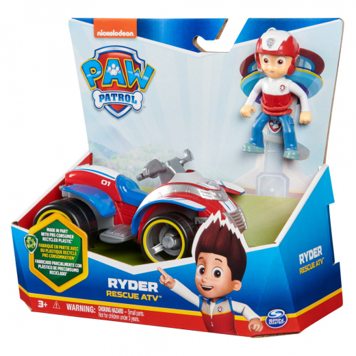 Paw Patrol - Ryder Rescue ATV ryhmässä LELUT / Figuurit ja leikkisarjat / Paw Patrol @ Spelexperten (6061907)