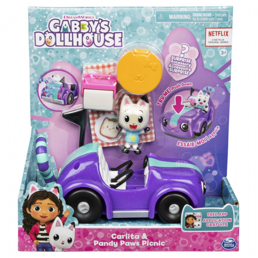 Gabby's Dollhouse - Carlita & Pandy Paws Picnic ryhmässä LELUT / Figuurit ja leikkisarjat / Gabby's Dollhouse @ Spelexperten (6062145)