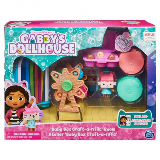 Gabby's Dollhouse - Craft-a-riffic Room ryhmässä LELUT / Figuurit ja leikkisarjat / Gabby's Dollhouse @ Spelexperten (6064151)