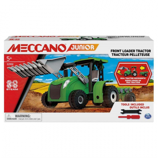 Meccano JR - Tractor ryhmässä LELUT / Rakennuspalikat / Meccano @ Spelexperten (6064178)