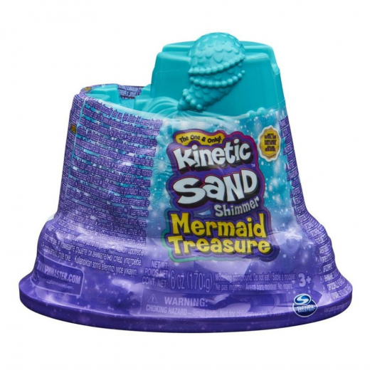 Kinetic Sand - Mermaid Container ryhmässä LELUT / Luo & maalaa @ Spelexperten (6064334)