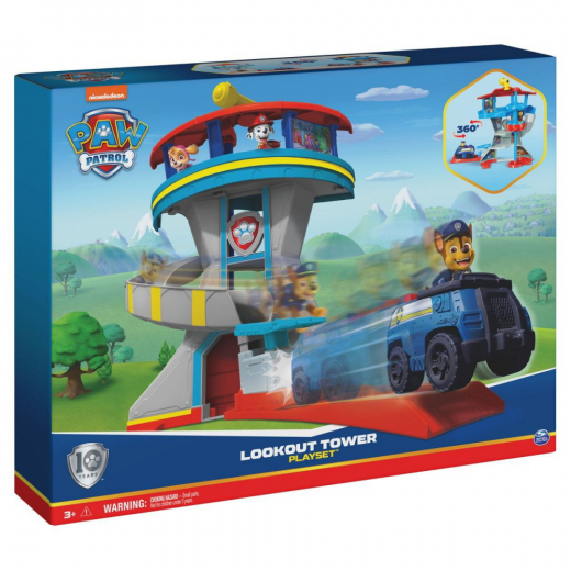 Paw Patrol - Adventure Bay Lookout Tower ryhmässä LELUT / Figuurit ja leikkisarjat / Paw Patrol @ Spelexperten (6065500)