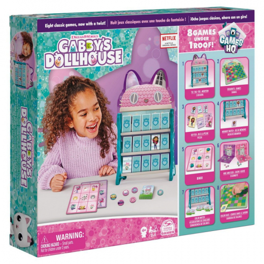Gabby's Dollhouse - 8-in-1 Game ryhmässä SEURAPELIT / Lastenpelit @ Spelexperten (6065857)