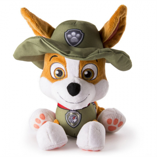 Paw Patrol Plush Tracker 15 cm ryhmässä LELUT / Pehmolelu @ Spelexperten (6066491)