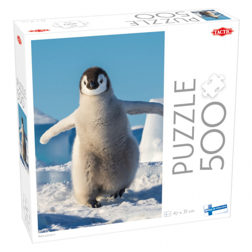 Tactic Palapeli: Baby penguin 500 Palaa ryhmässä PALAPELIT / < 750 palaa @ Spelexperten (60671)