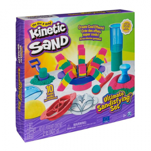 Kinetic Sand - Ultimate Sandisfying Set ryhmässä LELUT / Luo & maalaa / Kinetic Sand @ Spelexperten (6067345)
