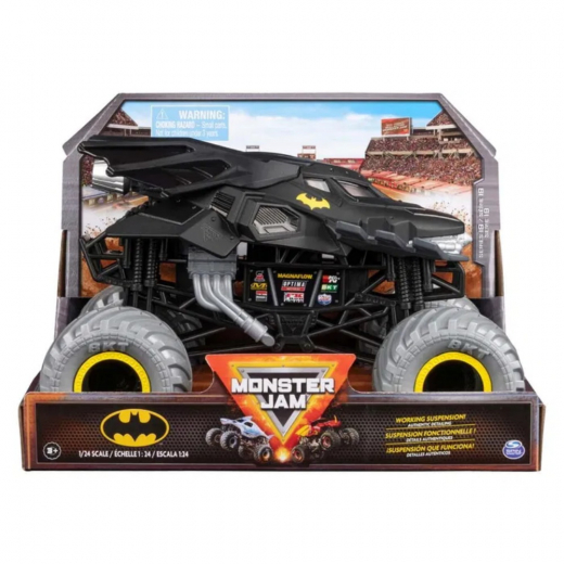 Monster Jam 1:24 Die Cast - Batman ryhmässä LELUT / Leluajoneuvot / Monster Jam @ Spelexperten (6067612)
