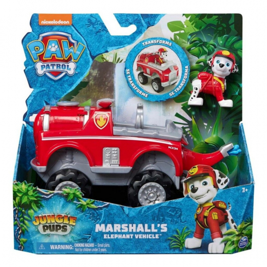 Paw Patrol - Jungle Themed Vehicle Marshall ryhmässä LELUT / Figuurit ja leikkisarjat / Paw Patrol @ Spelexperten (6067759)