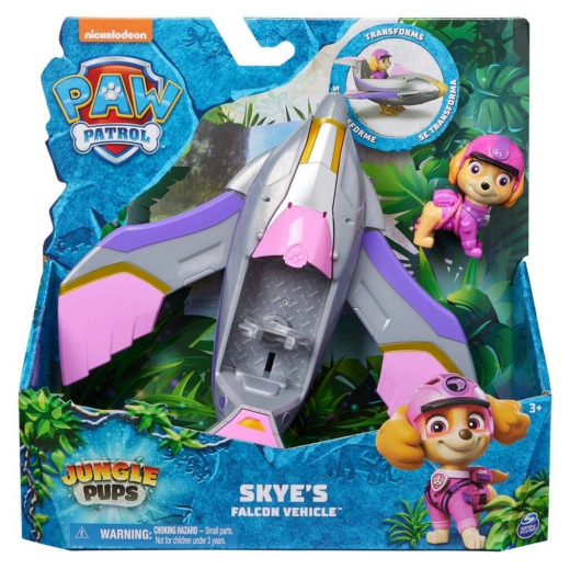 Paw Patrol - Jungle Themed Vehicle Skye ryhmässä LELUT / Figuurit ja leikkisarjat / Paw Patrol @ Spelexperten (6067760)