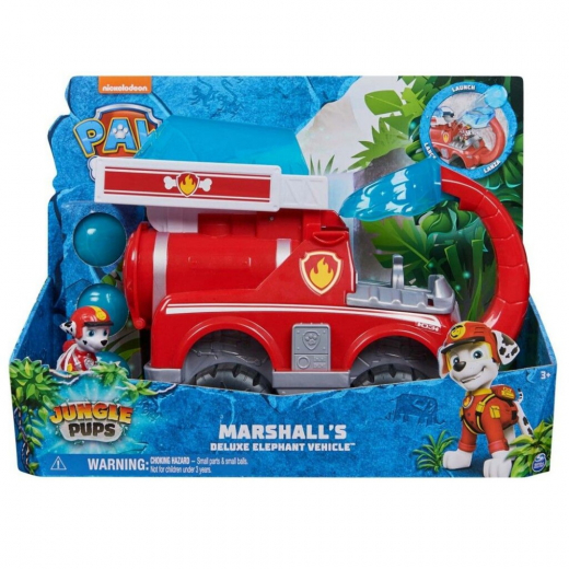 Paw Patrol - Jungle Marshall Deluxe Elephant Vehicle ryhmässä LELUT / Figuurit ja leikkisarjat / Paw Patrol @ Spelexperten (6068023)