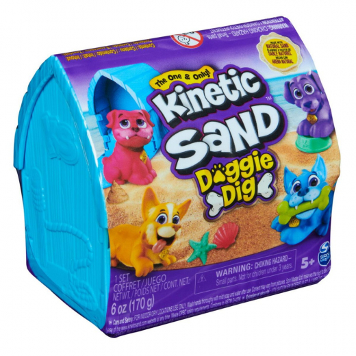 Kinetic Sand - Doggie Dig ryhmässä LELUT / Luo & maalaa / Kinetic Sand @ Spelexperten (6068641)