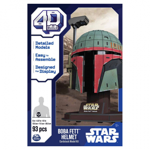 4D Puzzles Boba Fett Helmet ryhmässä PALAPELIT / 3D palapelit @ Spelexperten (6068741)