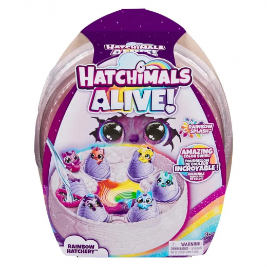 Hatchimals Alive Sateenkaarihautomo ryhmässä LELUT / Figuurit ja leikkisarjat @ Spelexperten (6070168)