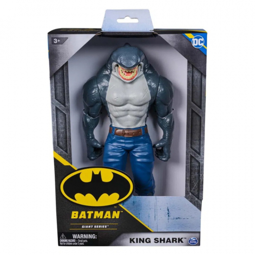 Batman Giant Figures - King Shark 30 cm ryhmässä LELUT / Figuurit ja leikkisarjat @ Spelexperten (6070520)