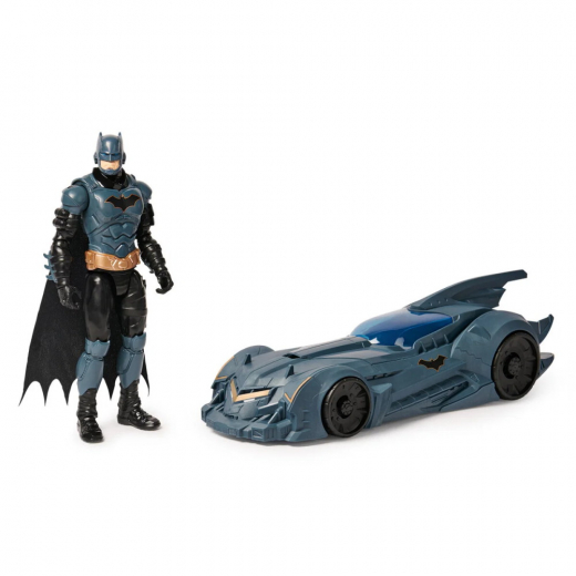 Batman - Shadow Guardian Batmobile with Figur 30 cm ryhmässä LELUT / Figuurit ja leikkisarjat / DC @ Spelexperten (6070521)