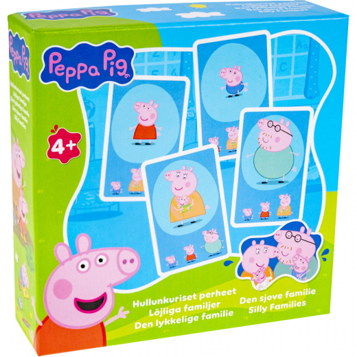 Peppa Pig Hullunkuriset perheet ryhmässä SEURAPELIT / Perhepelit @ Spelexperten (60722)
