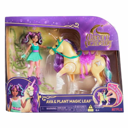 Unicorn Academy Ava & Plant Magic Leaf ryhmässä LELUT @ Spelexperten (6072482)