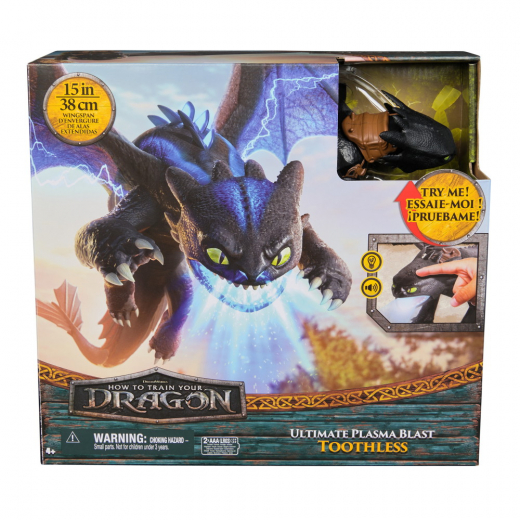 How To Train Your Dragon - Plasma Blast Nightfury ryhmässä LELUT / Figuurit ja leikkisarjat @ Spelexperten (6072541)