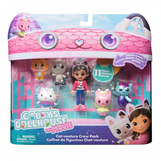 Gabby's Dollhouse The Movie Figur set 6-Pack ryhmässä LELUT / Figuurit ja leikkisarjat / Gabby's Dollhouse @ Spelexperten (6072633)