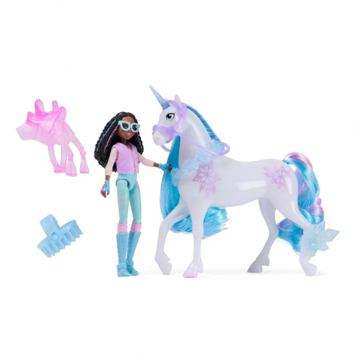 Unicorn Academy - Layla & Glacier V2 ryhmässä LELUT / Figuurit ja leikkisarjat / Unicorn Academy @ Spelexperten (6072675)