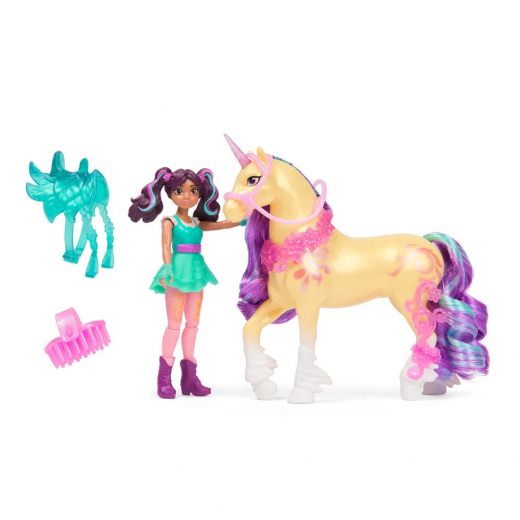 Unicorn Academy - Ava & Leaf V2 ryhmässä LELUT / Figuurit ja leikkisarjat / Unicorn Academy @ Spelexperten (6072678)