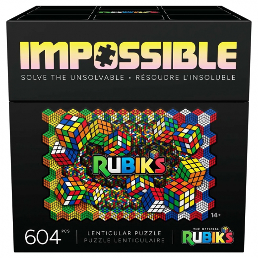 Rubiks Impossible Puzzle 604 pc ryhmässä PALAPELIT / Satunnaisesti leikatut kappaleet @ Spelexperten (6072727)