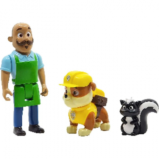 Paw Patrol Story Figure Pack - Rubble ryhmässä LELUT / Figuurit ja leikkisarjat / Paw Patrol @ Spelexperten (6072996)