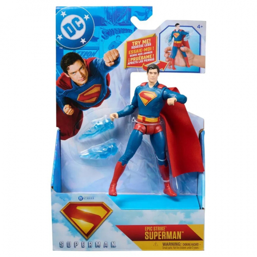 Superman - Epic Strike Superman 15 cm ryhmässä LELUT / Figuurit ja leikkisarjat / DC @ Spelexperten (6073319)