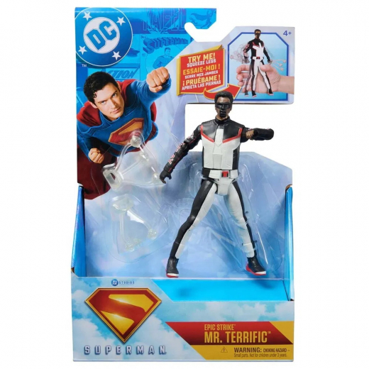 Superman - Epic Strike Mr.Terrific 15 cm ryhmässä LELUT / Figuurit ja leikkisarjat / DC @ Spelexperten (6073321)