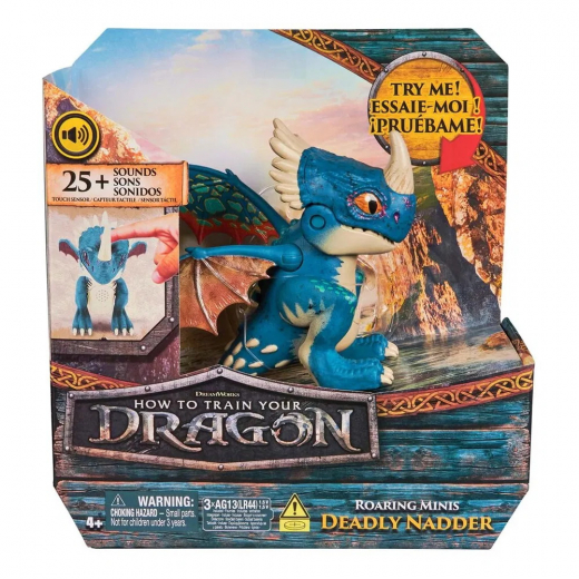 How To Train Your Dragon - Interaktiivinen Deadly Nadder ryhmässä LELUT / Figuurit ja leikkisarjat @ Spelexperten (6074240)