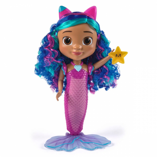 Gabby's Movie Sing & Shine Mermaid Gabby Doll 36cm ryhmässä LELUT / Figuurit ja leikkisarjat / Gabby's Dollhouse @ Spelexperten (6074338)