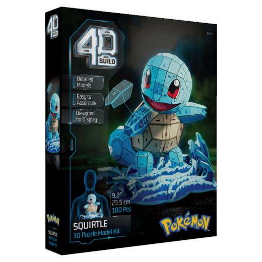 4D Puzzle Pokemon Squirtle 23 cm ryhmässä PALAPELIT / 3D palapelit @ Spelexperten (6075064)