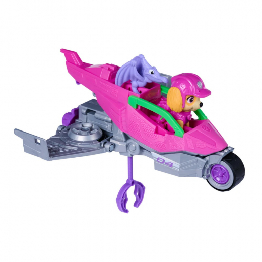 Paw Patrol - The Dino Movie - Skye Dino Rescue Jet ryhmässä LELUT / Figuurit ja leikkisarjat / Paw Patrol @ Spelexperten (6075758)
