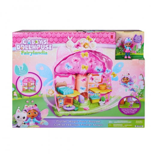 Gabby's Dollhouse Leikkisetti Flutter Fairy Magic  ryhmässä LELUT / Figuurit ja leikkisarjat / Gabby's Dollhouse @ Spelexperten (6076335)
