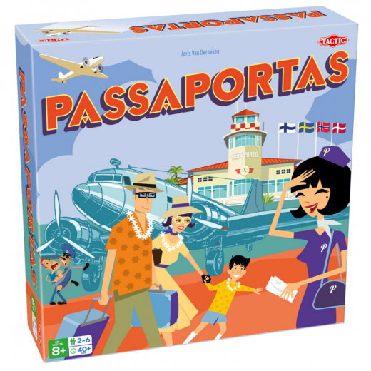 Passaportas (FI) ryhmässä SEURAPELIT / Perhepelit @ Spelexperten (60966)