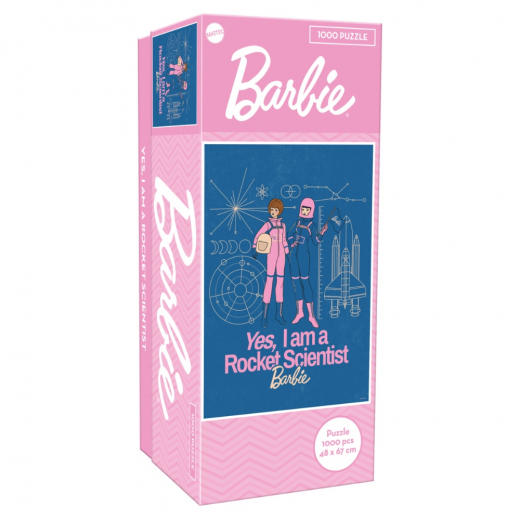 Tactic Pussel: Barbie Rocket Scientist 1000 Pcs ryhmässä PALAPELIT / Tactic @ Spelexperten (60992)