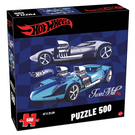 Tactic Pussel: Hot Wheels Twin Mill 500 Pcs ryhmässä PALAPELIT / Tactic @ Spelexperten (60993)