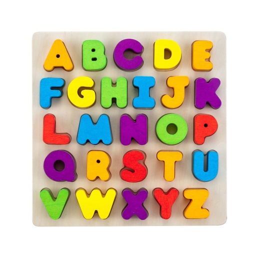 Wood Puzzle Alphabet - Engelhart Education ryhmässä  @ Spelexperten (610031)