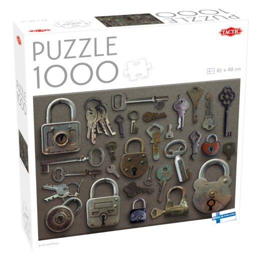 Tactic Pussel: Locks And Keys 1000 Pcs ryhmässä PALAPELIT / Tactic @ Spelexperten (61059)