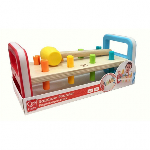 Hape Rainbow Pounder ryhmässä LELUT / Lasten & vauvojen @ Spelexperten (6131)