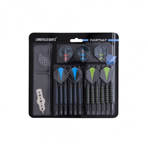 Longfield Darts - Steeltip Dart Double Set ryhmässä PÖYTÄPELIT / Darts / Tikkaa / Steeltip @ Spelexperten (62060)