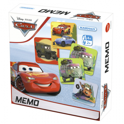 Memo - Disney Cars ryhmässä SEURAPELIT / Lastenpelit @ Spelexperten (631121)