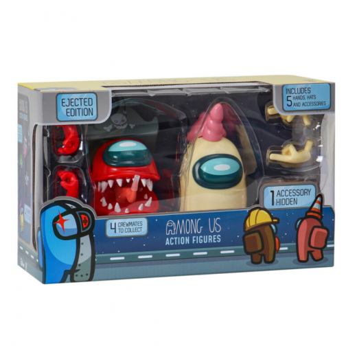 Among Us Action Figures 2-pack ryhmässä @ Spelexperten (6315AU)