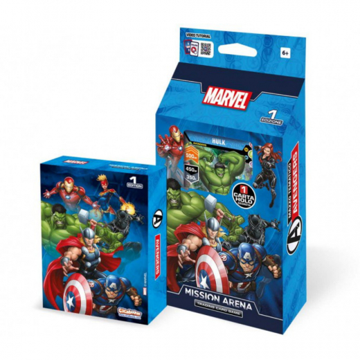 Marvel: Mission Arena TCG - Starter Deck Avengers: Hulk Edition ryhmässä SEURAPELIT / Korttipelit @ Spelexperten (632466-HUL)
