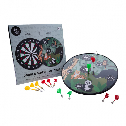 Longfield Dart 2-in-1 Animals ryhmässä PÖYTÄPELIT / Darts / Tikkataulu / Perinteinen @ Spelexperten (65001-A)