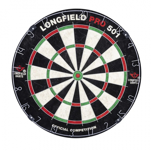 Longfield Darts Dartboard Pro 501 ryhmässä PÖYTÄPELIT / Darts / Tikkataulu / Perinteinen @ Spelexperten (65004C)