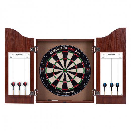 Longfield Darts Pro Set - Maroon ryhmässä PÖYTÄPELIT / Darts / Tikkataulu / Perinteinen @ Spelexperten (65017)