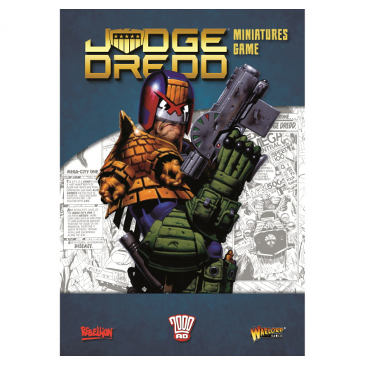 Judge Dredd Miniature Game: Rulebook ryhmässä SEURAPELIT / Strategiapelit @ Spelexperten (651010001)