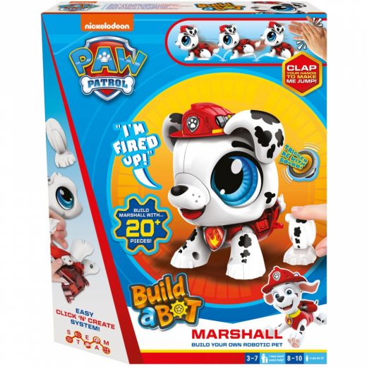 Build a Bot Paw Patrol Marshall ryhmässä LELUT / Luo & kokeile @ Spelexperten (65173472)